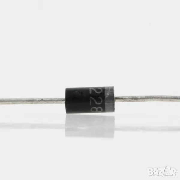 BY228 1500V, 3A HV Diode - високоволтов демпферен диод, снимка 1