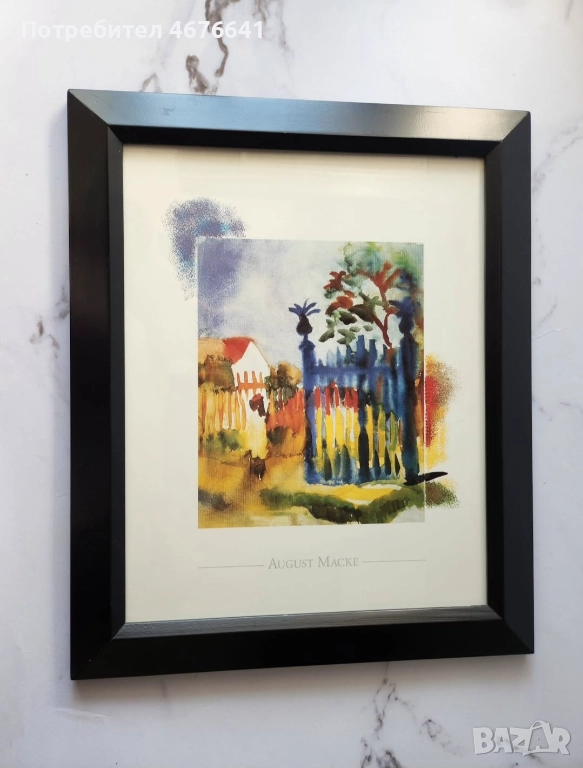 Принтове на August Macke, снимка 1