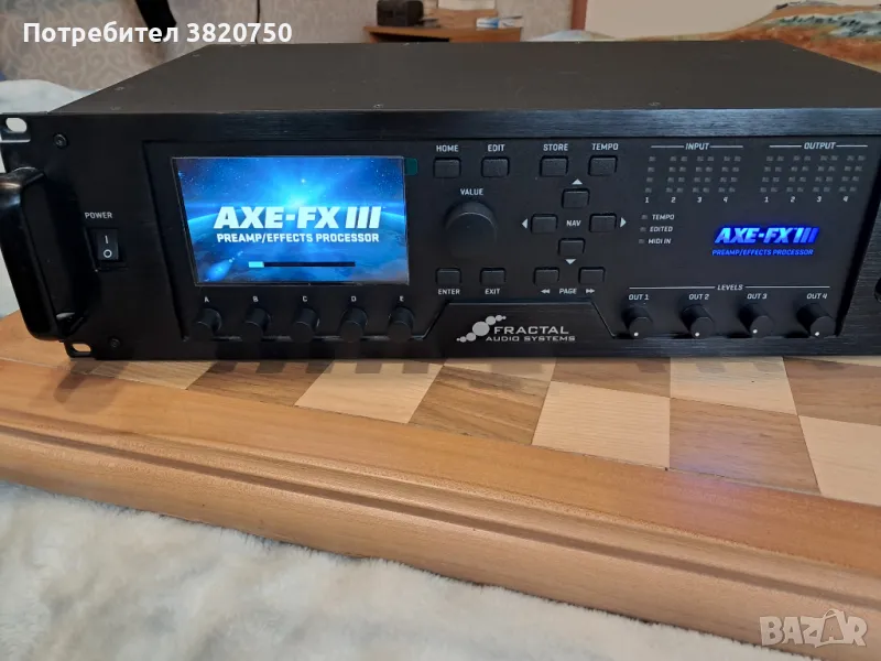 Китарен процесор AXE FX 3 Fractal Audio Sistems, снимка 1