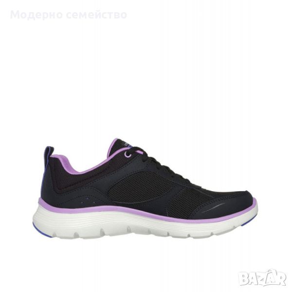 Дамски маратонки SKECHERS Flex Appeal 5 Fresh Touch Shoes Black/Purple, снимка 1