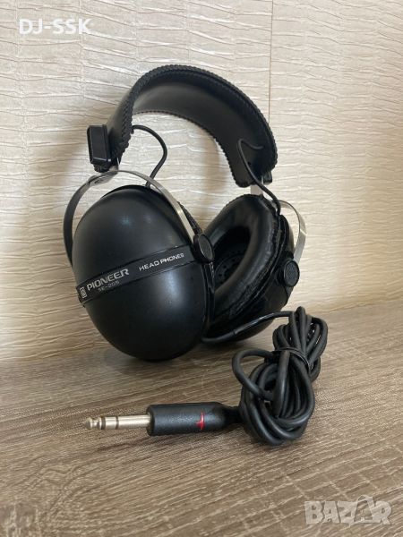 PIONEER SE-205 1970s Vintage Wired Studio HIFI Stereo Headphones, снимка 1