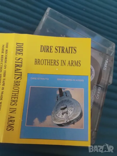 Dire Straits – Brothers In Arms - аудио касета музика, снимка 1
