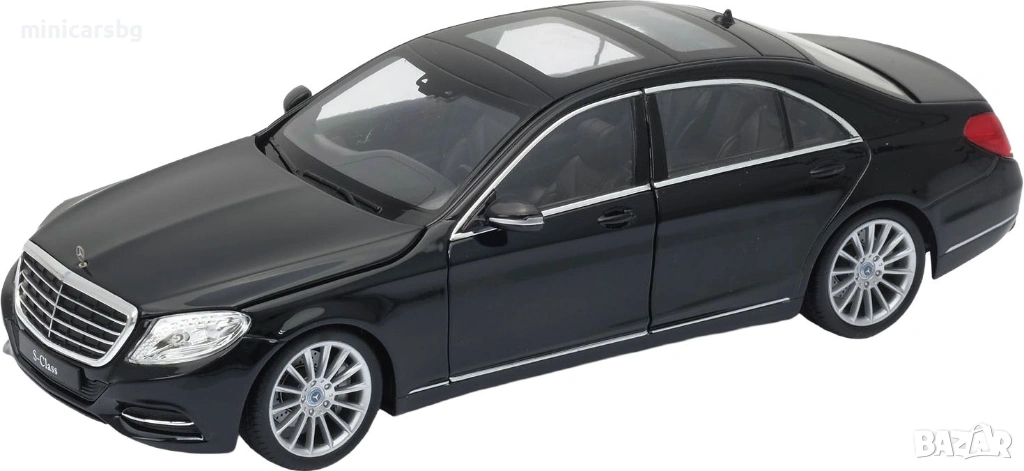 Метални коли Mercedes-Benz S-Class W222 1:24 метален модел (Diecast), снимка 1