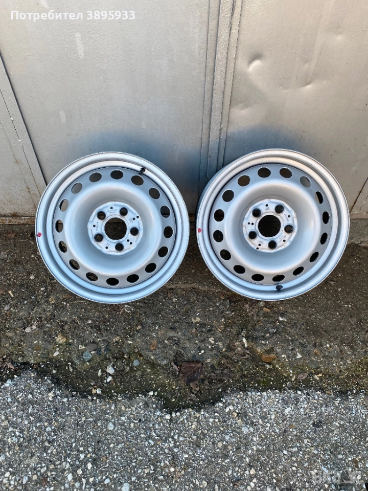 Оригинални стоманени джанти за Mercedes - Benz Vito Viano 16” Нови, снимка 1