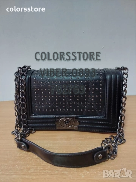 Луксозна Черна чанта/SG79p, снимка 1
