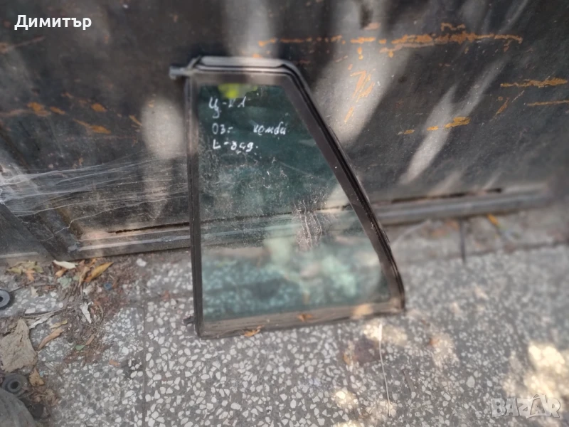 Стъкло Врата Задна Лява Мялко - Фикс За Мерцедес Ц Комби 2003г / Mercedes C Combi 2003y, снимка 1