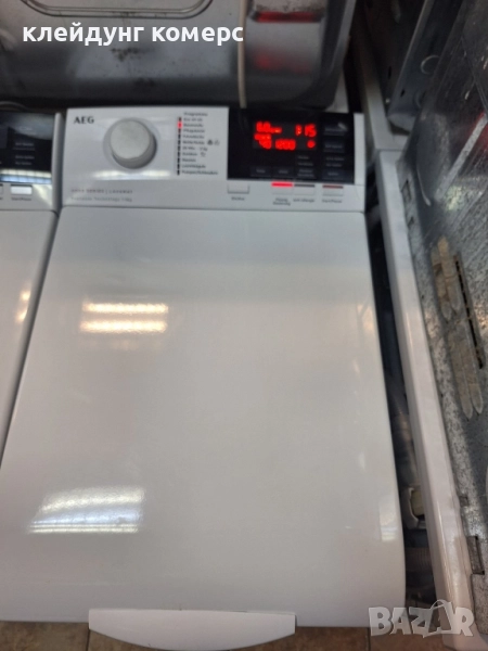 Пералня с горно зареждане AEG SERIES 6000 6кг.А+++ , снимка 1