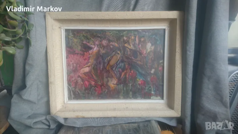 Оригинална Стара картина Г.Машев , снимка 1