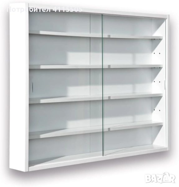 Етажерка за стена, подходяща за моделите на DeAgostini 80x60x9.50 cm, снимка 1