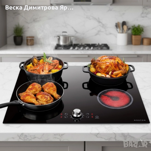 Последна бройка. Стъклокерамичен плот NOXTON NTC-D46082, снимка 1