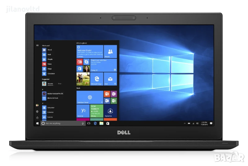 Лаптоп Dell Latitude 7480 i5-6300U 8GB 256GB SSD FHD ГАРАНЦИЯ, снимка 1