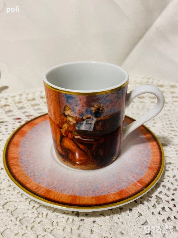 порцеланова чаша за кафе, снимка 1