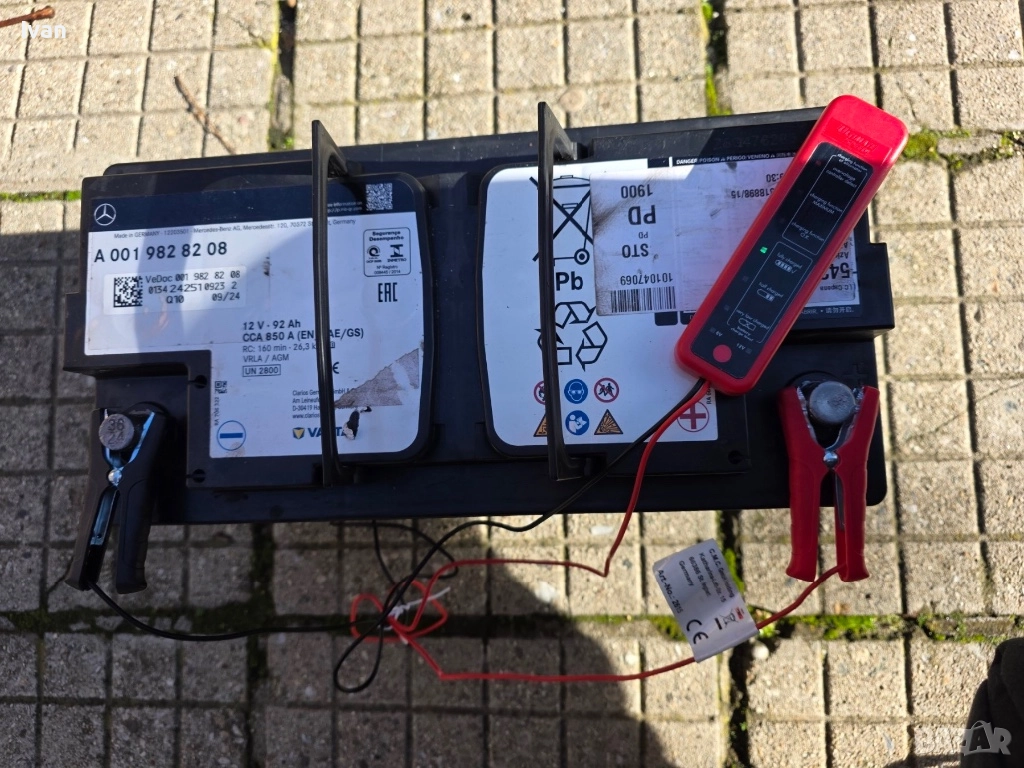 Оригинален акумулатор Мерцедес, снимка 1