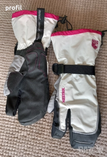 Нови Hestra 8 унисекс ски/сноуборд ръкавици 3 пръста , снимка 1