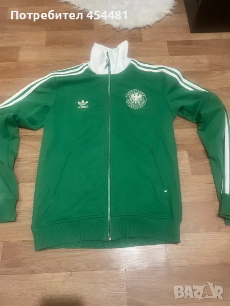 Adidas Germany 1990 design zip fleece, снимка 1