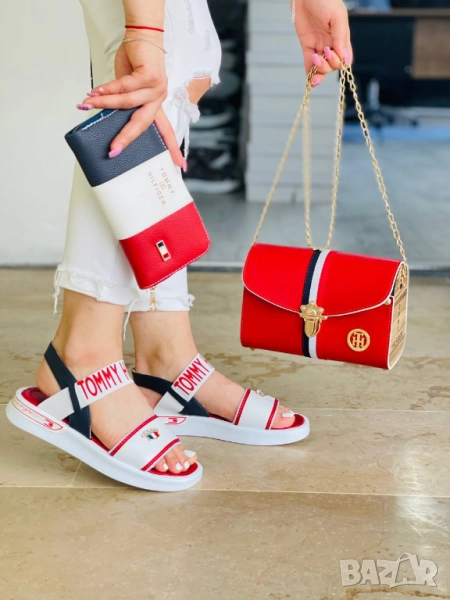 сандали tommy hilfiger chanel gucci, снимка 1