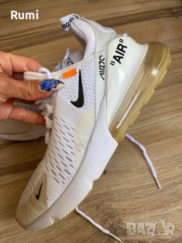 Оригинални бели мараронки NIKE AIR MAX 270! 40 н, снимка 1