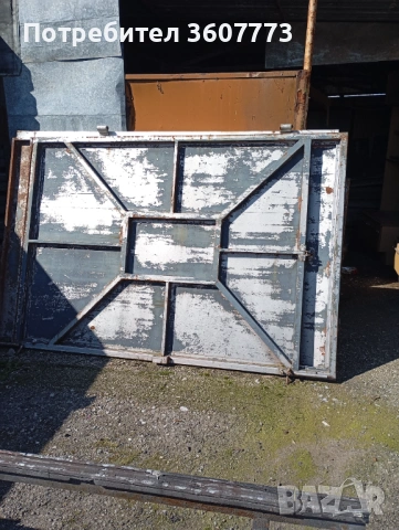 Врати железни за хале или гараж 