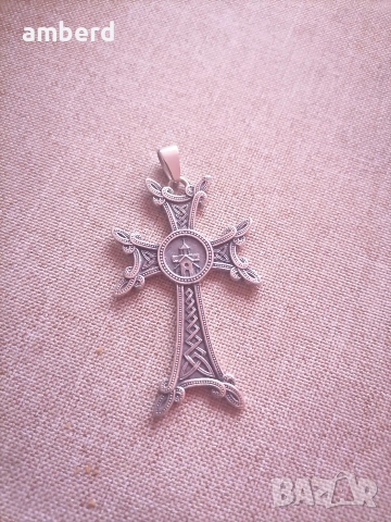 Невероятен сребърен кръст - модел С014, снимка 4 - Колиета, медальони, синджири - 53601857