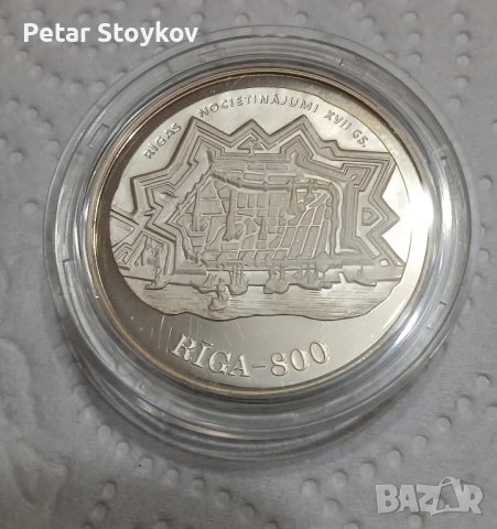 Голяма сребърна монета., снимка 4 - Нумизматика и бонистика - 52495657