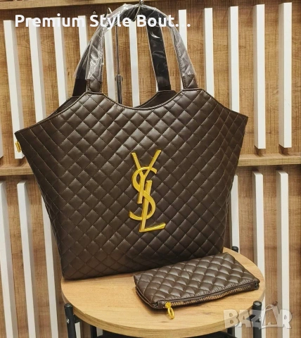 чанти YVES SAINT LAURENT ⬆️ 39 CM ➡️ 52 CM , снимка 2 - Чанти - 53638751