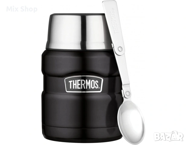 Нов термос за храна от неръждаема стомана  THERMOS KING FOOD JAR