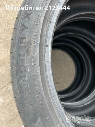 Гуми 4бр. Continental PremiumContact 6 225/40/18 XL, снимка 3 - Гуми и джанти - 53924163