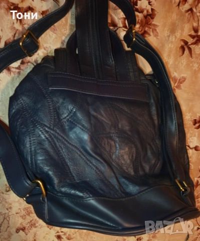 BELLINI DELUXE Оригинал Нова Кожена Дамска Раница , снимка 13 - Раници - 52418743