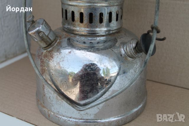 Петромаксова лампа ''Anghor'', снимка 2 - Антикварни и старинни предмети - 45877861