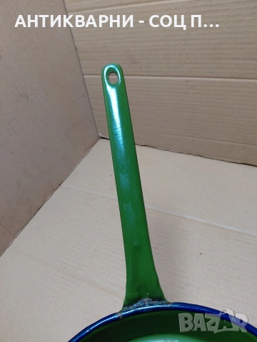 Соц Стар Емалиран Тиган. НОМЕР 342., снимка 12 - Антикварни и старинни предмети - 54101790