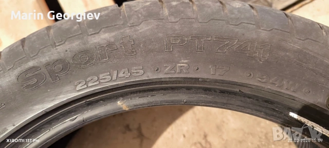 Гуми Petlas 225/45/17 4бр., снимка 3 - Гуми и джанти - 53717443