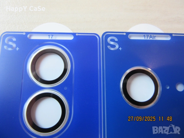 Apple iPhone 17 / Pro / Max / Air / LITO S+ CF Ринг Протектор за камера, снимка 9 - Фолия, протектори - 51825812