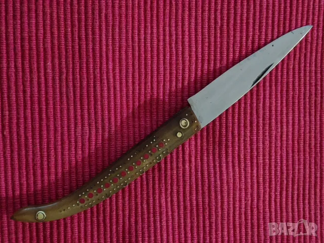 Старо джобно ножче Сойка, Костур. , снимка 3 - Колекции - 50284464