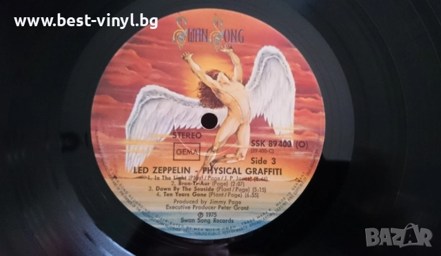 Грамофонна Плоча (Led Zeppelin - Physical Graffiti), снимка 3 - Грамофонни плочи - 52665531
