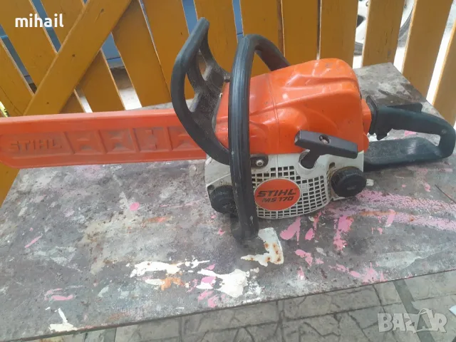 продавам Stihl MS 170, снимка 1 - Градинска техника - 47235849