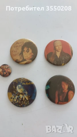 Значки, 5 броя