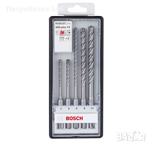 Комплект свредла SDS plus Хилти и Бош, снимка 2 - Други инструменти - 52112554