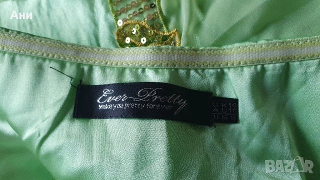 НАМАЛЕНА вечерна, елегантна рокля - S-M, снимка 7 - Рокли - 51780230