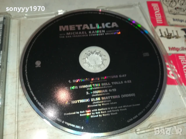 METALLICA CD 1506250909, снимка 6 - CD дискове - 50670014
