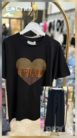 🤍Сет "GUESS " Черно С М Л Кафяво С М Л 35 €, снимка 2 - Спортни екипи - 53866924