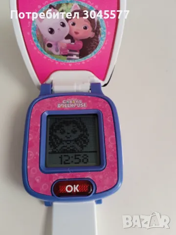 Детски часовник Vtech Gabby's Dollhouse , снимка 6 - Образователни игри - 47003756