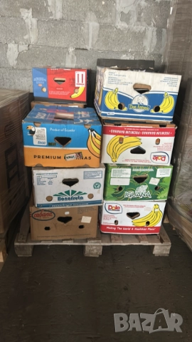 Здрави бананови кашони– за преместване и съхранение