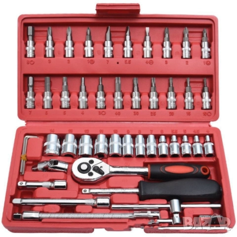 🔧 Комплект за ремонт на автомобил – 46 части 