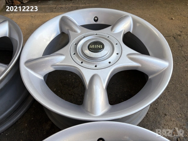 4 броя алуминиеви джанти за MINI COOPER,ONE,COUPE,HATCH,CLUBMAN 16, снимка 9 - Гуми и джанти - 53708495