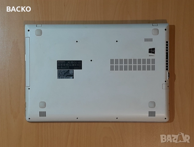 Лаптоп LENOVO IdeaPad 500 / I5-6200U / 120Gb SSD / 8Gb DDR3L, снимка 6 - Лаптопи за работа - 52616997