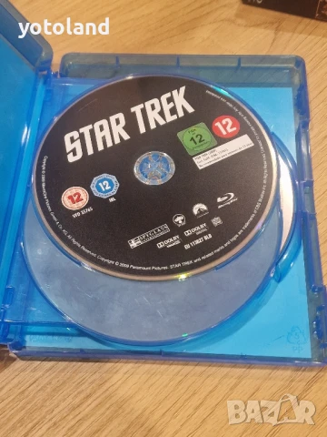 Star Trek Trilogy, Blu-Ray, снимка 2 - Blu-Ray филми - 51268231
