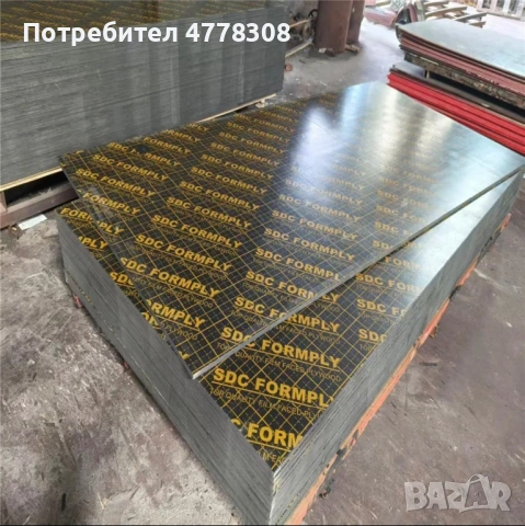 Кофражен шперплат  Акация – ТОП цена, снимка 2 - Строителни материали - 53984787