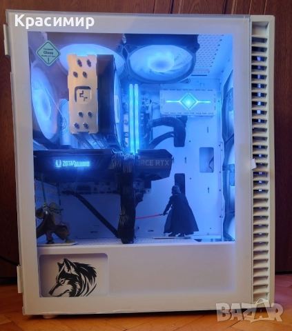 Геймърски компютър Ryzen 5700x, GeForce RTX 3070,32gb ddr4,1tb nvme