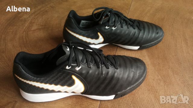 NIKE TIEMPO Leather Astro Football Shoes Размер EUR 41 / UK 7 стоножки естествена кожа181-14-S, снимка 1 - Спортни обувки - 46158970