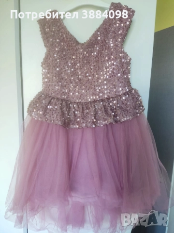 Детска рокля за дете на 6-8г, снимка 2 - Детски рокли и поли - 51871392